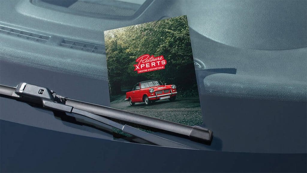 Affiche promotionnelle pour distribution pour Restaure Xperts